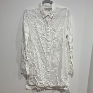 Classic White Men's Shirt